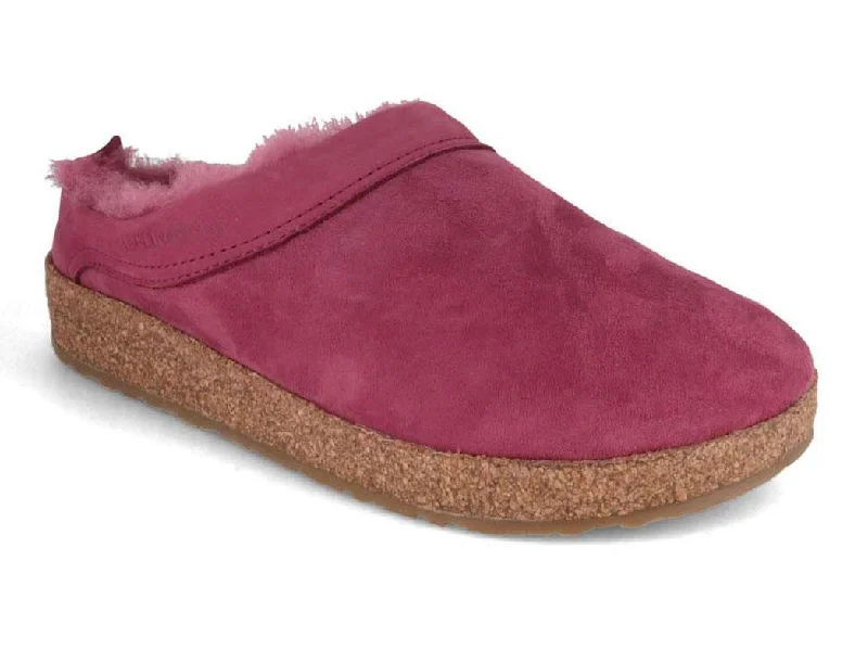 HAFLINGER Clog | Snowbird, Burgundy