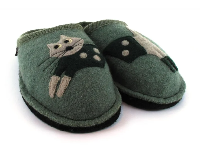 HAFLINGER Women's Slippers | Flair Cucho, Kiwi