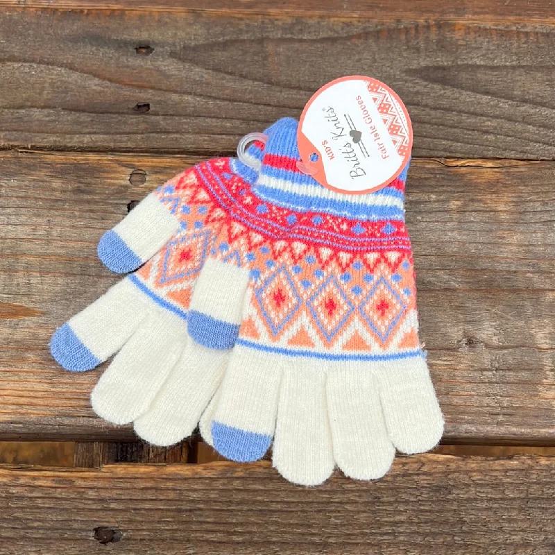 Kid’s Fair Isle Gloves