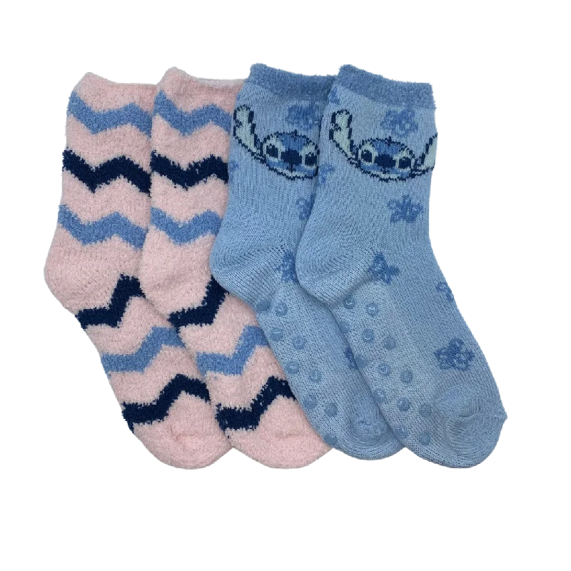 Lilo and Stitch 2-Pack Fuzzy Socks