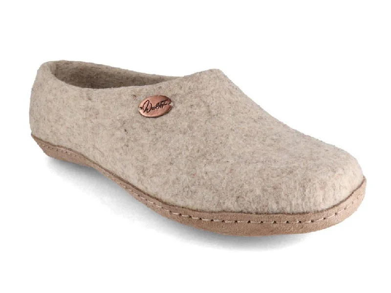 WoolFit® Felt Slippers with Insoles Classic closed-heel