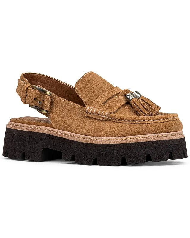 Donald Pliner Essex Suede Slingback Loafer