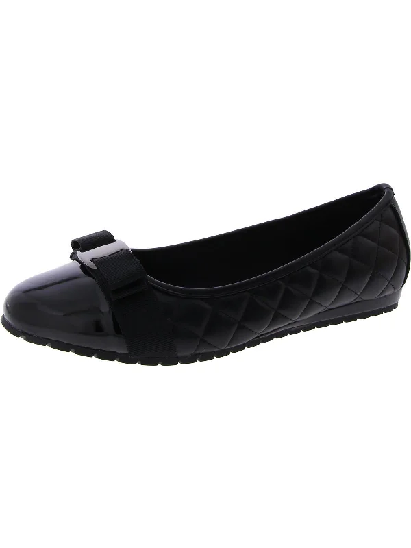 Gianna Womens Faux Leather Dressy Loafers