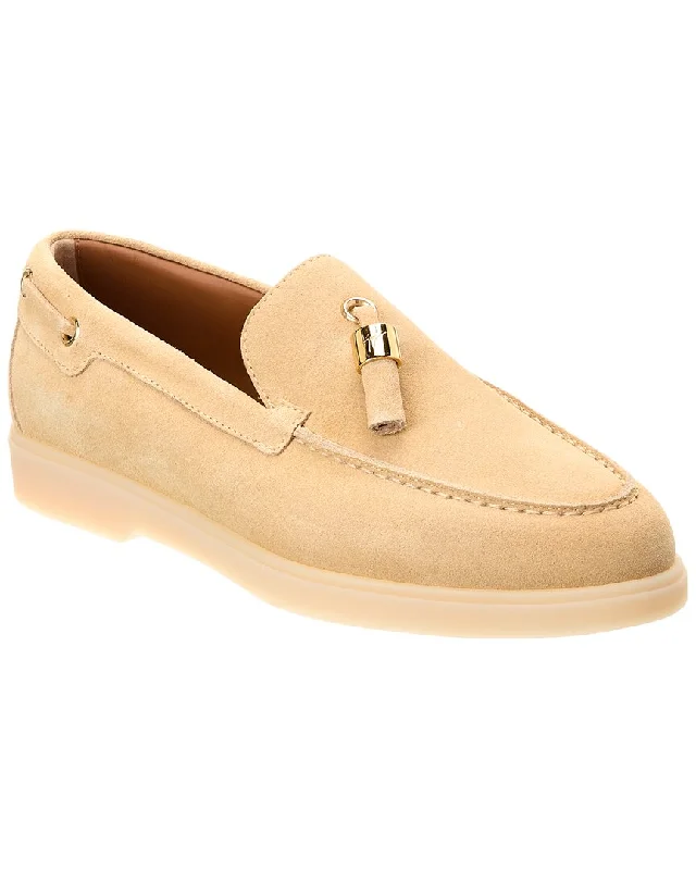 Giuseppe Zanotti Avela Tassel Suede Loafer