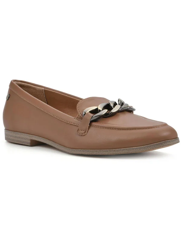 NOBLES 2 Womens Slip On Almond Toe Loafers