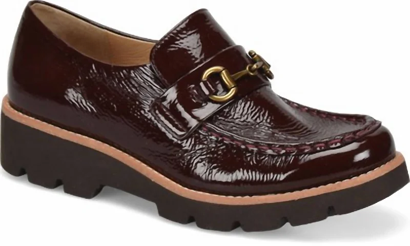 Prewitt Loafer In Burgundy