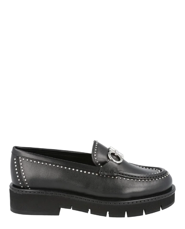 Rolo Lug Studded Loafers