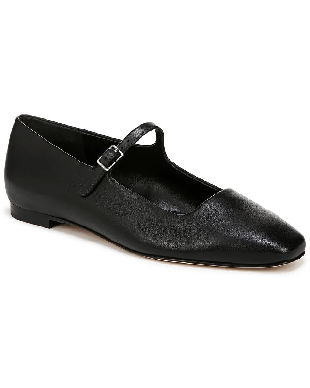 Vince Brodi Mary Jane-B Leather Slip-on