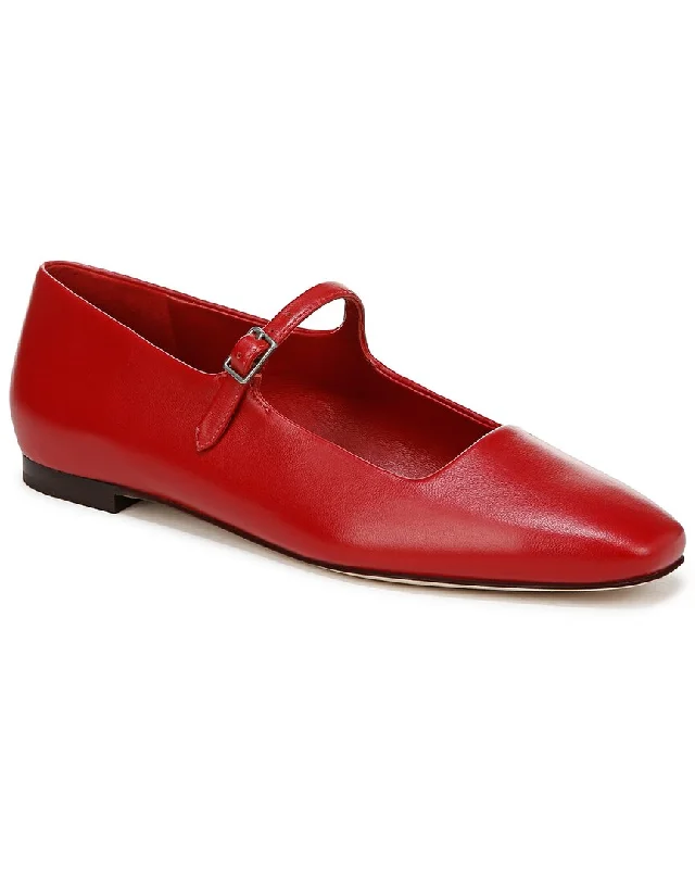 Vince Brodi Mary Jane-B Leather Slip-on