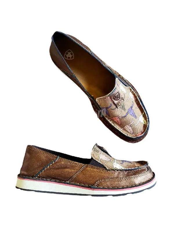 Women's Cruiser Steerhead Loafer In Bronze