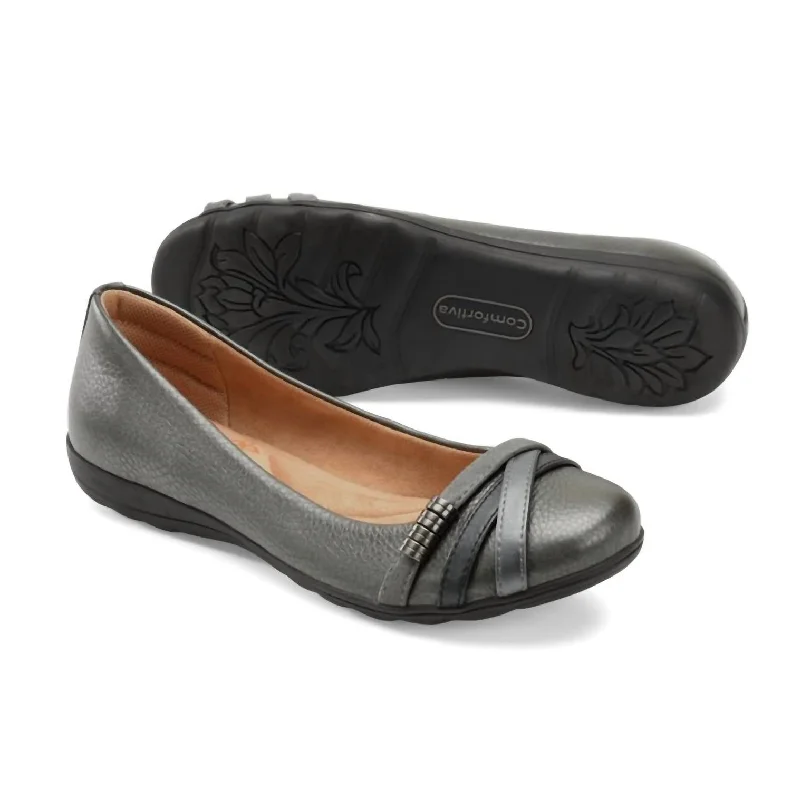 Women's Ranee Loafer - Wide Width In Pewter