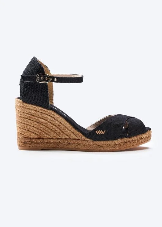 Aiguablava Canvas Espadrille Sandal Wedges