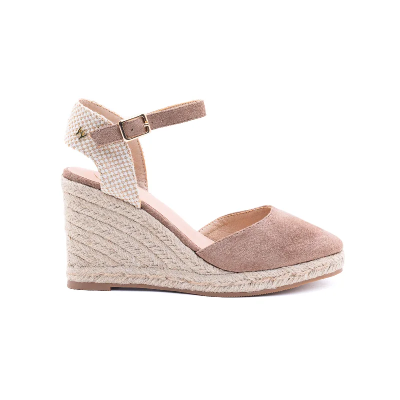 Ashley Taupe Espadrilles