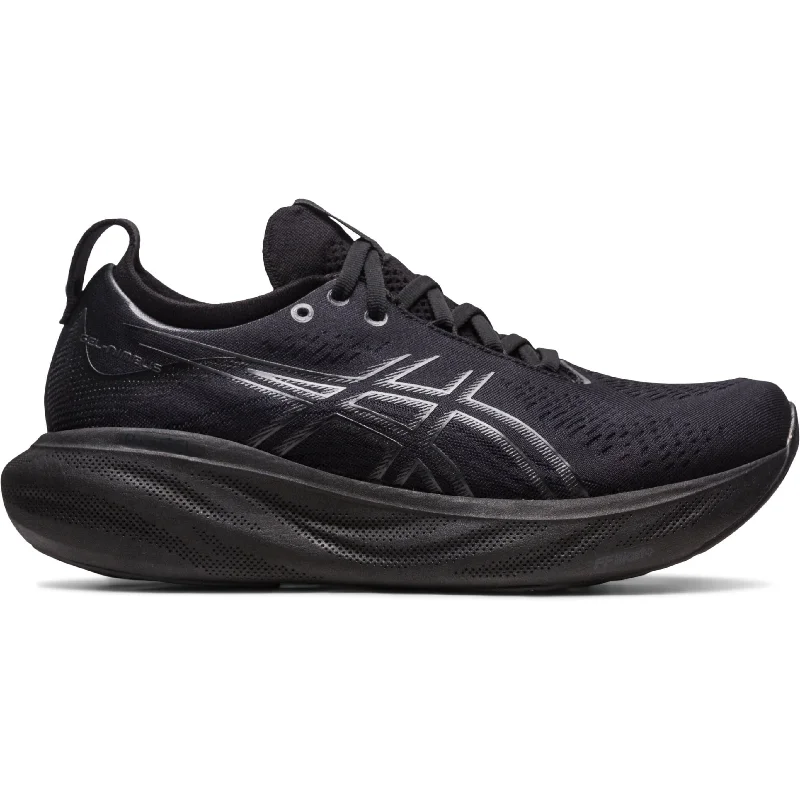 Asics Gel Nimbus 25 Womens Running Shoes - Black