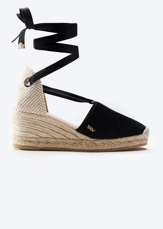 Fosca Suede Espadrille Wedges