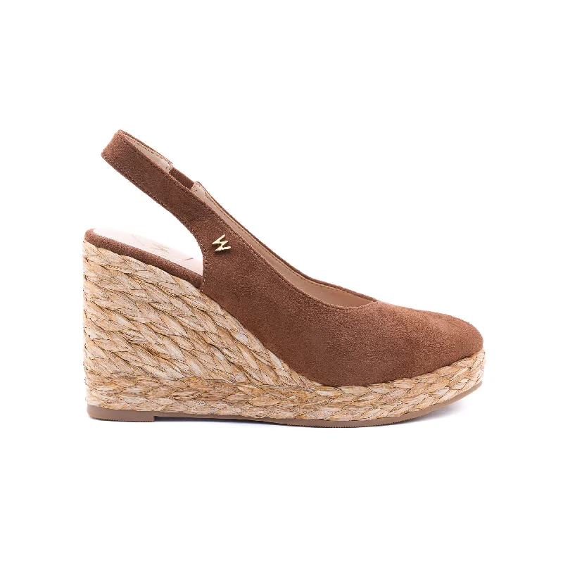 Jenny Dark Brown Espadrilles