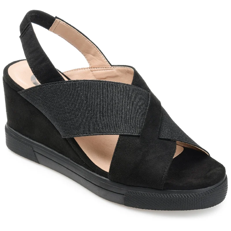 Journee Collection Women's Ronnie Wedge Sandal