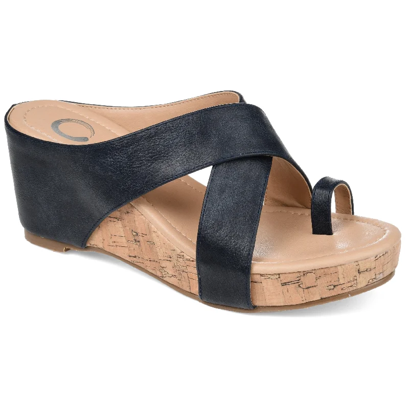 Journee Collection Women's Tru Comfort Foam Rayna Wedge Sandal