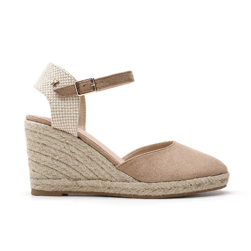 Joy Taupe Espadrilles