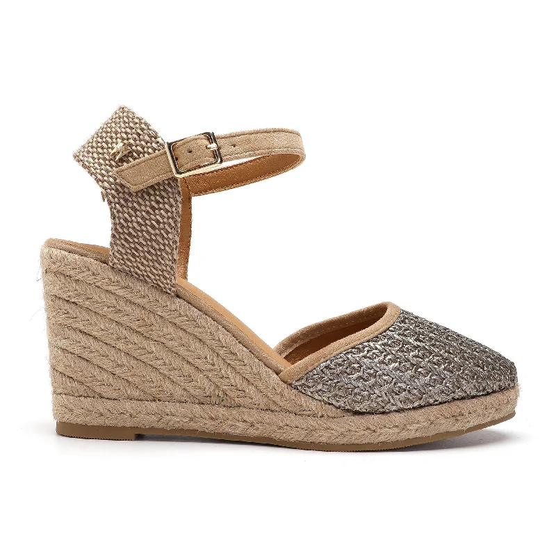 Joy Taupe Espadrilles