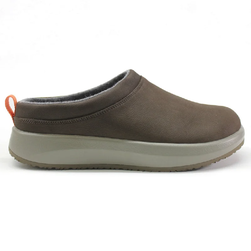 Riga Nubuck Leather Women's Clogs Shoes