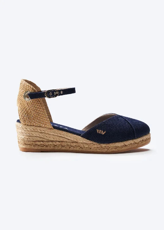 Pubol Canvas Espadrille Wedges