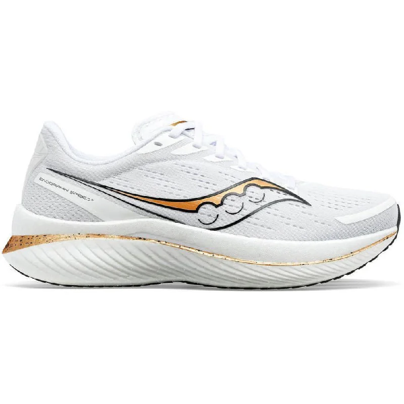 Saucony Endorphin Speed 3 Womens Running Shoes - White