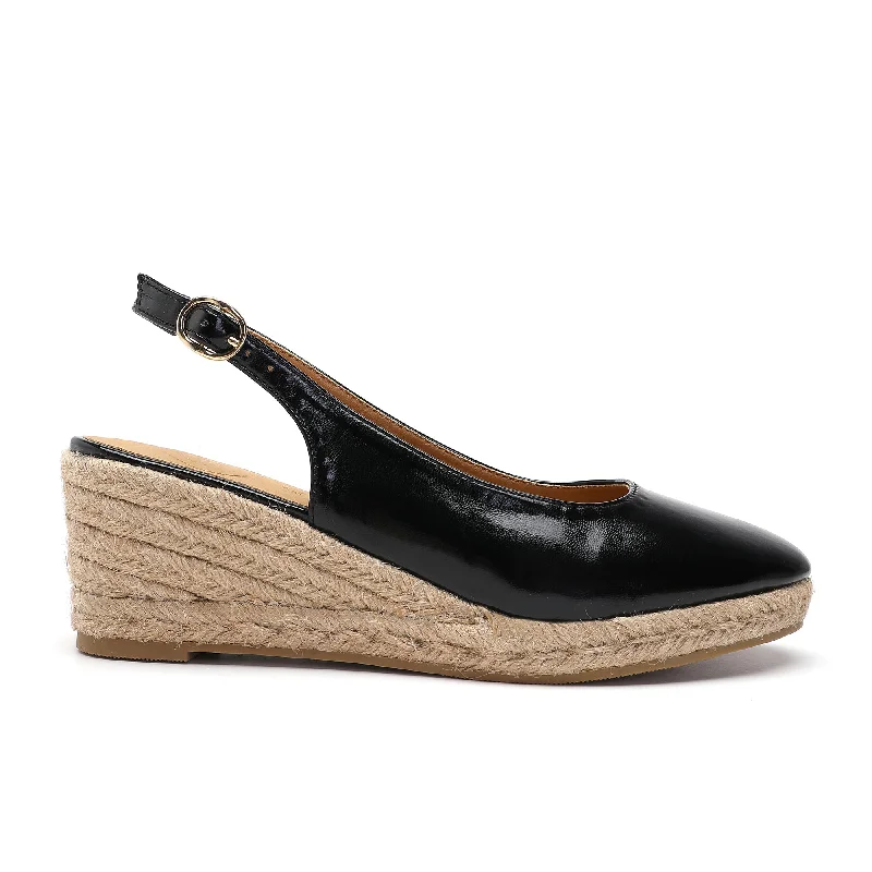 Victoria Black Espadrilles