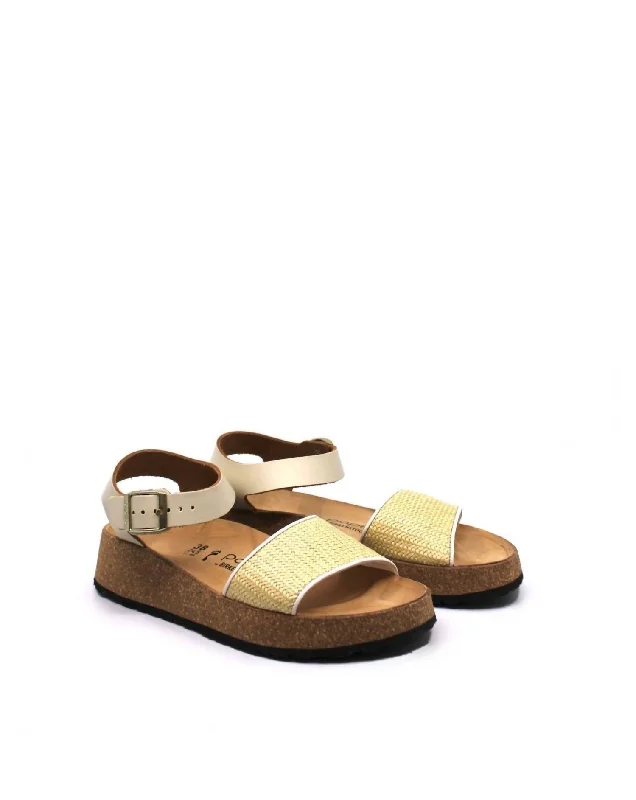 Women's Glenda Wedge Sandal In Natural