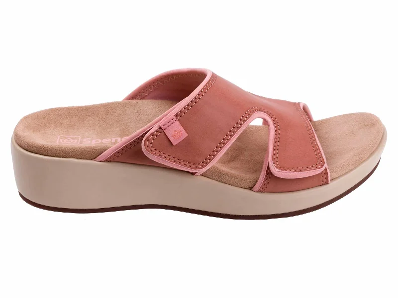 Women's Karla Wedge Sandal In Coral Cloud