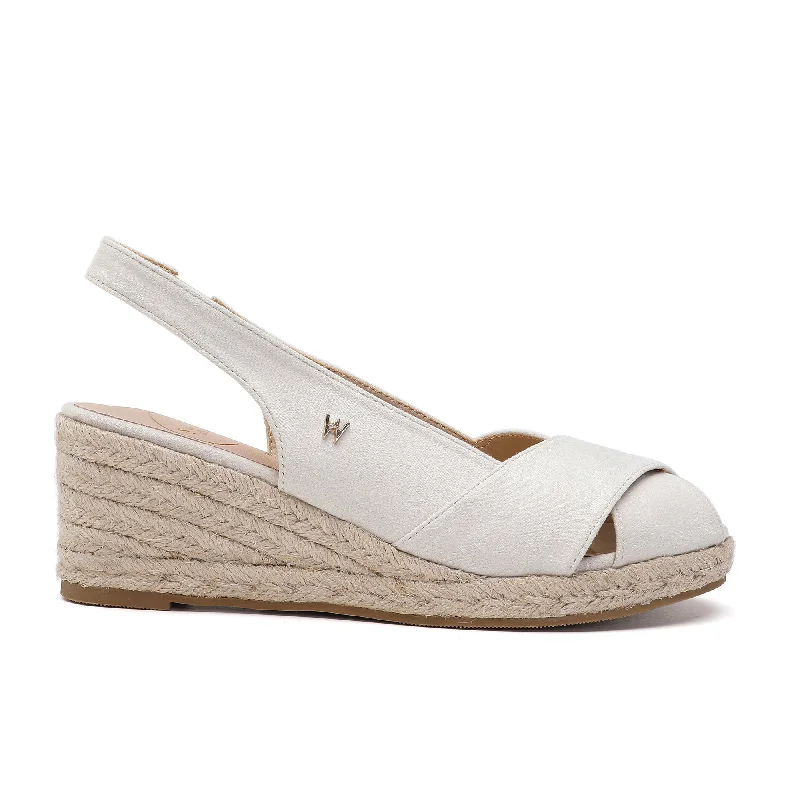 Zoey Ivory Espadrilles